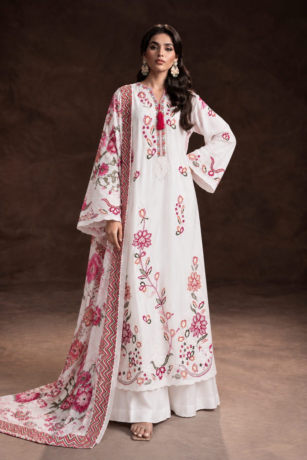 Embroidered Long Suits