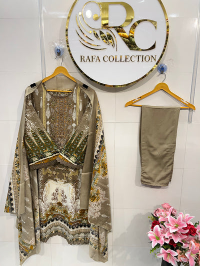 Semi cotton ready to wear suits 2103
