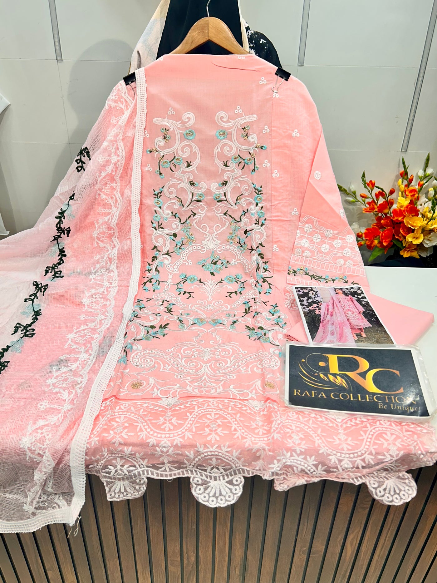 Pakistani embroided suits 1292