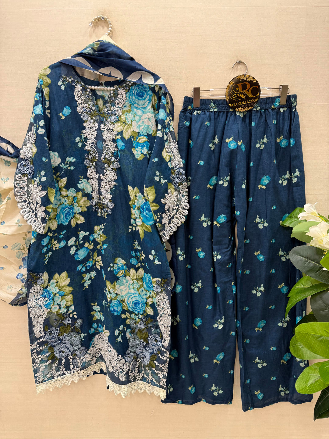 Cotton patchwork Suits