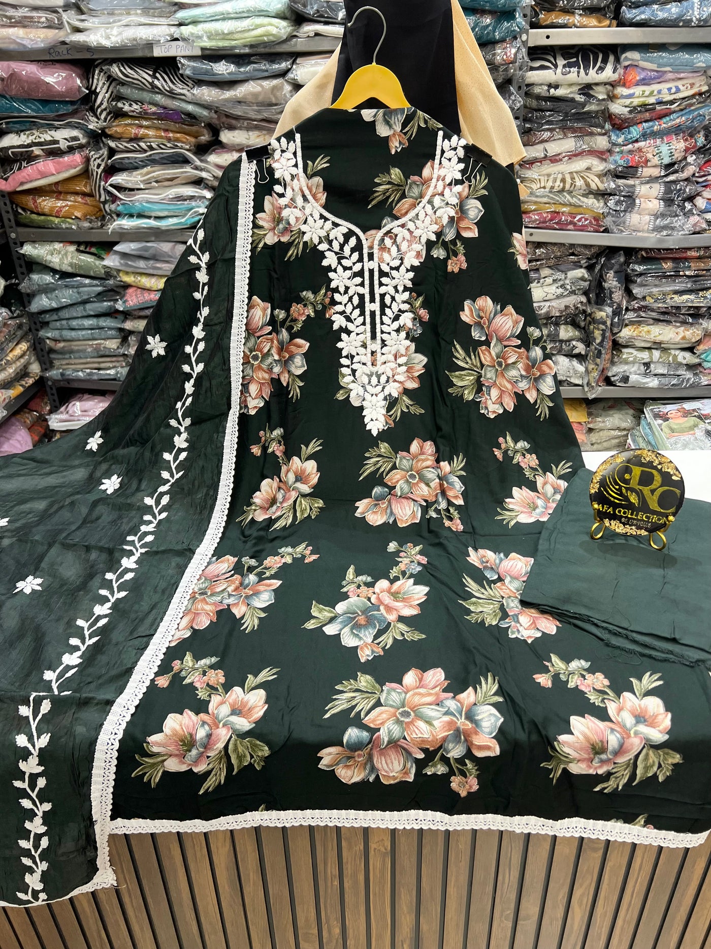 Lucknawi Unstitched suit 2791