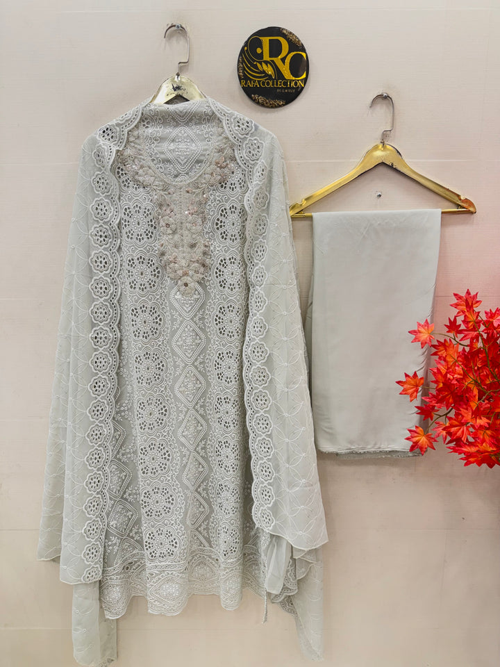 Georgette Unstich Suit