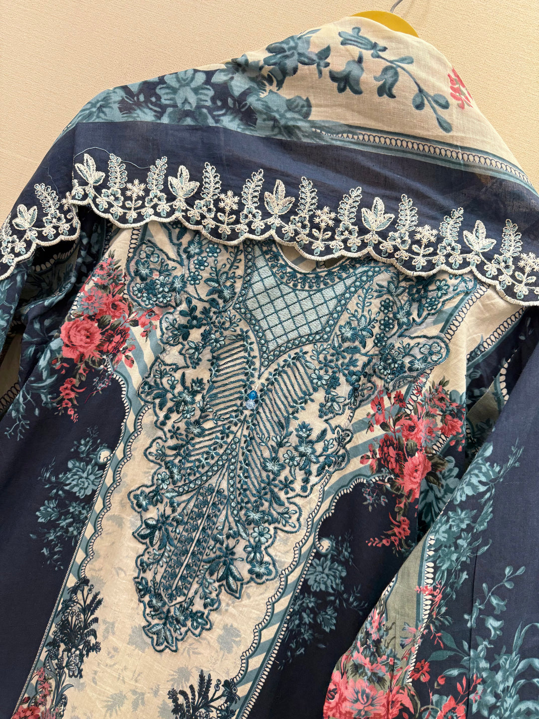 Cotton embroided suits for women