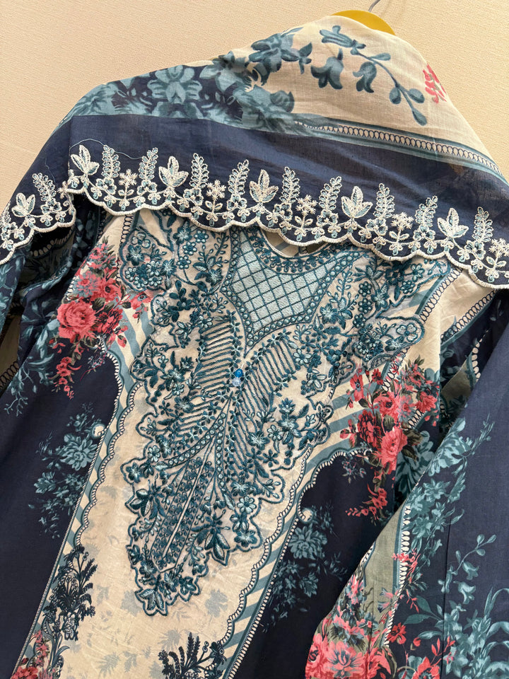 Cotton embroided suits for women