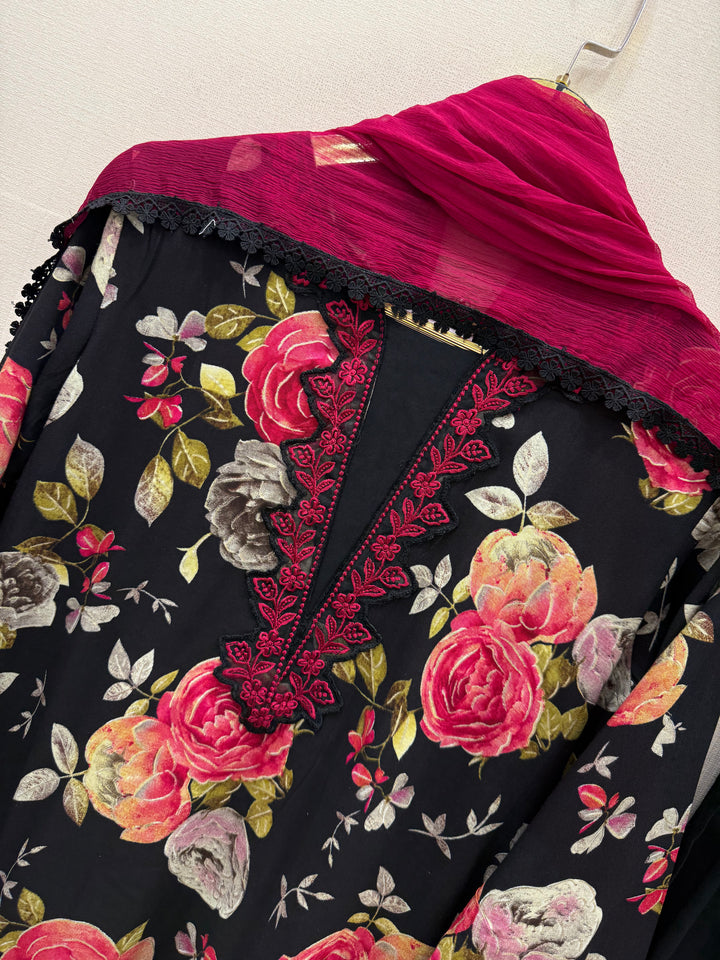 Pakistani cutwork suits