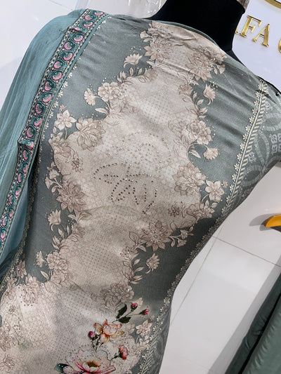 Muslin unstitched Suits 1858