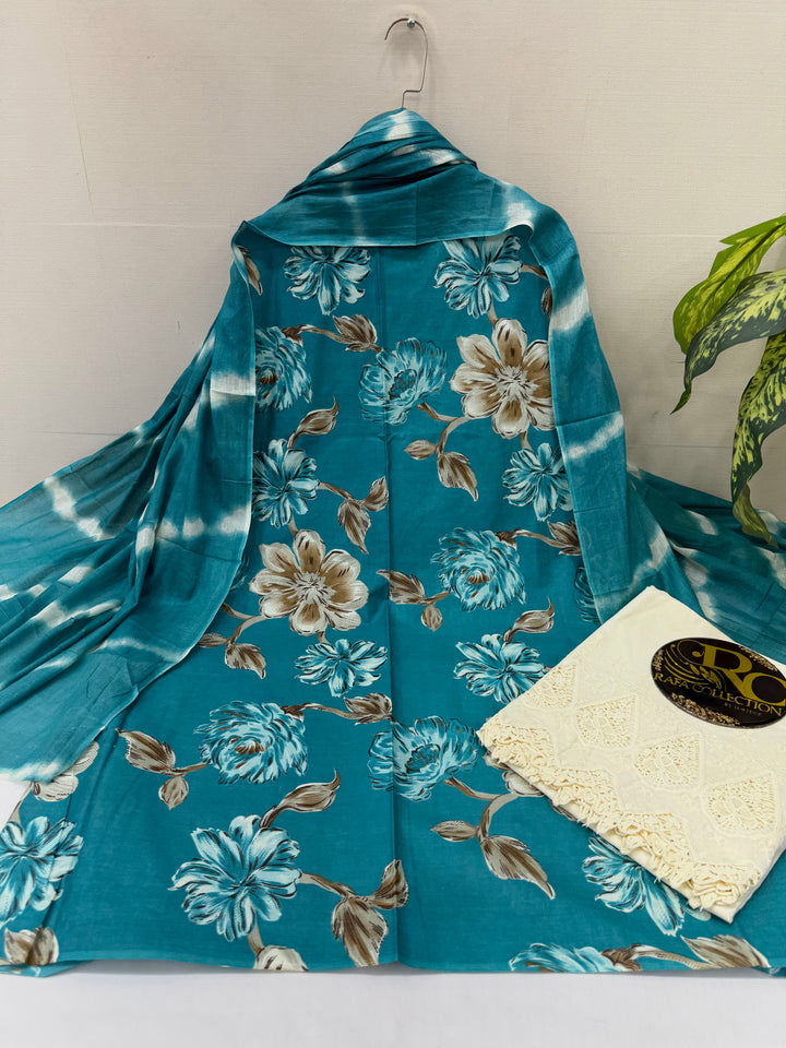 Cotton unstitched suits