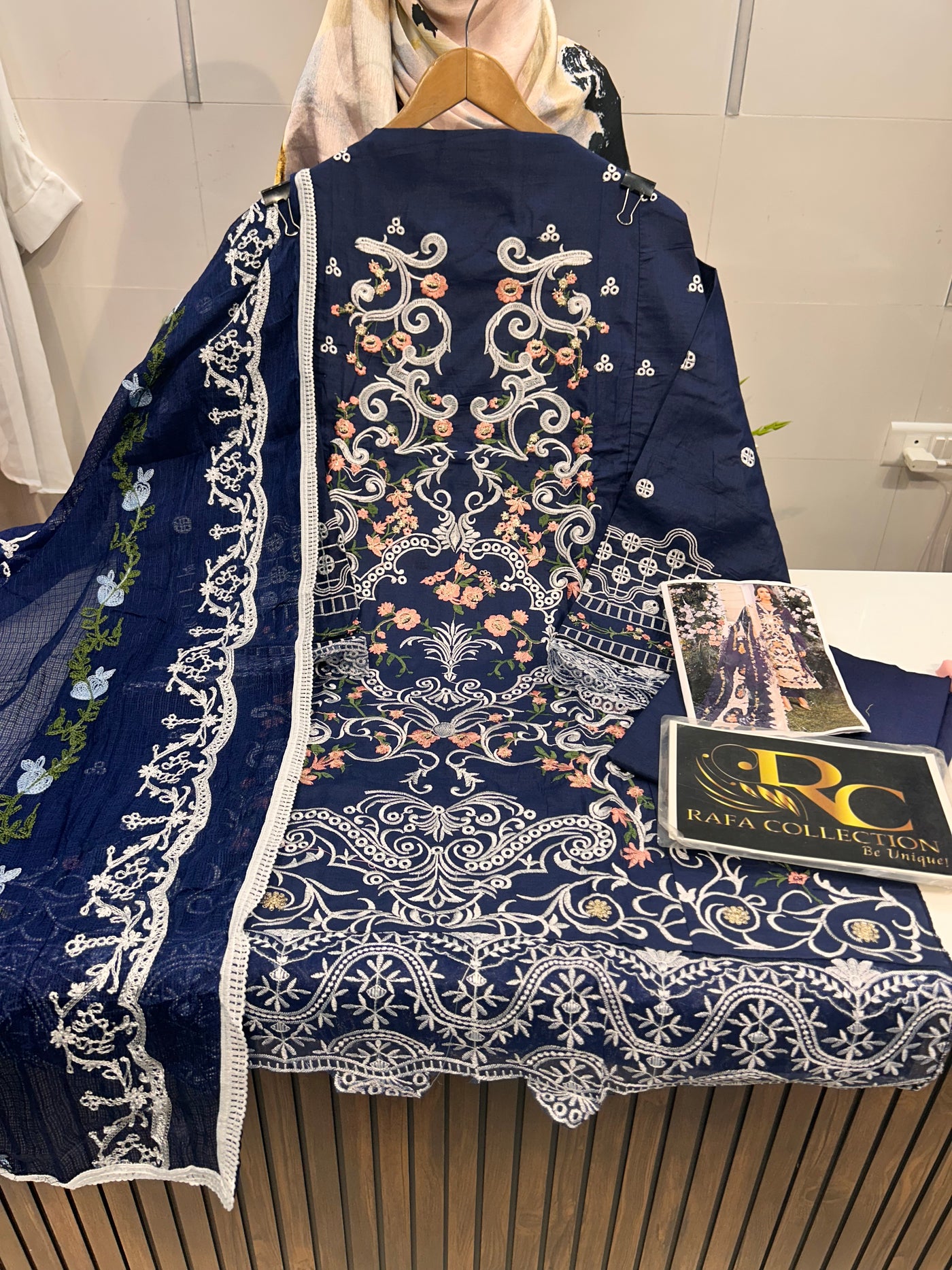 Pakistani embroided suits 1292