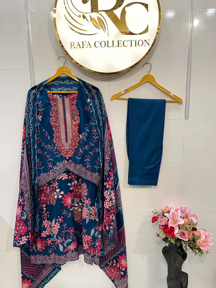 Paki Embroided suits 3410