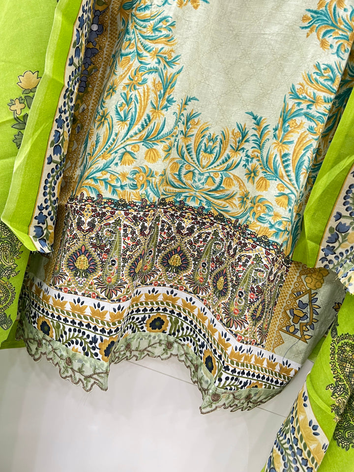 Pakistani patch work suit 318311
