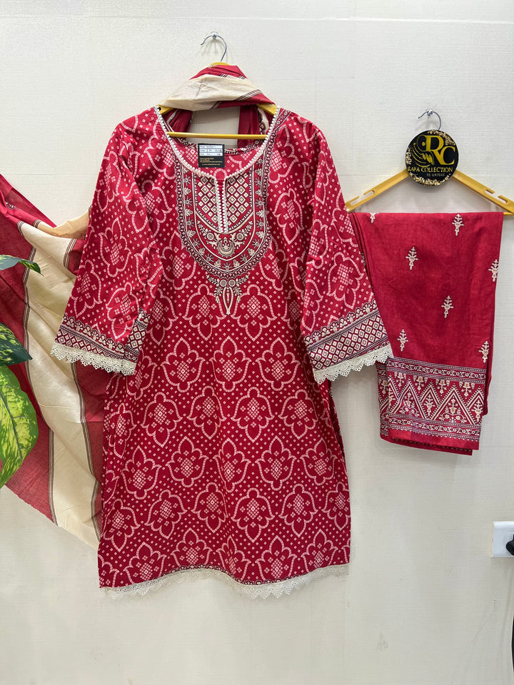 Cotton ready to wear suits