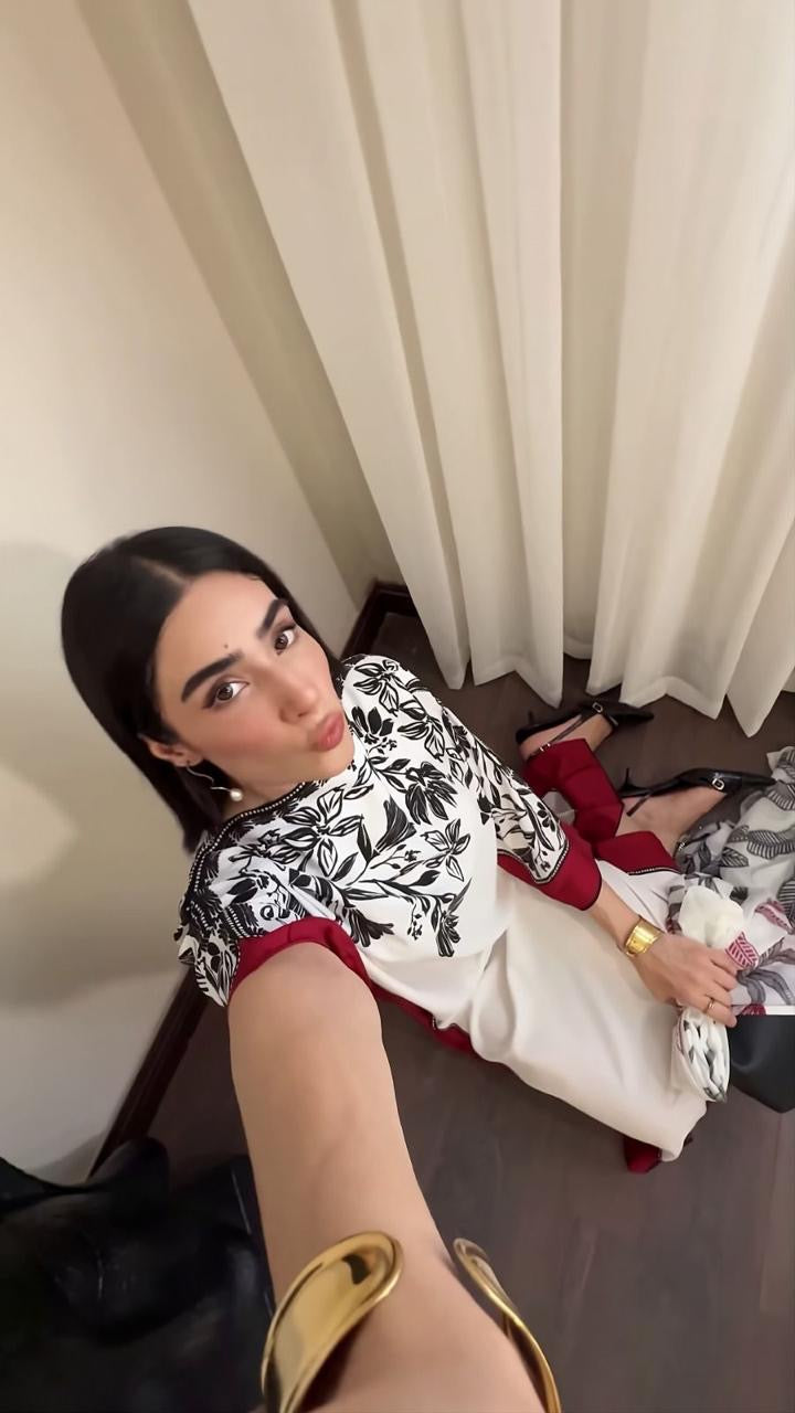 Viral Pakistani kaftan sets 2748