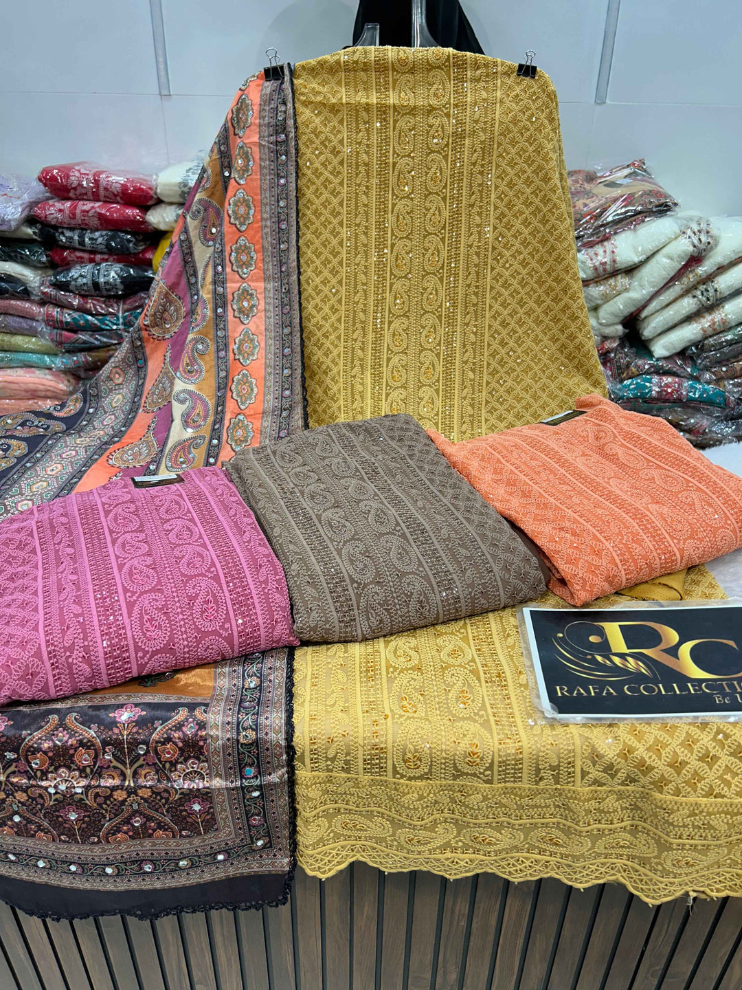 Georgette Unstich Suit 1218