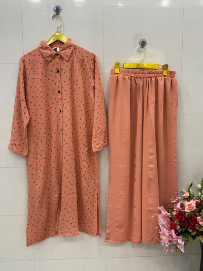 imported crinkle Co-ord sets 2667