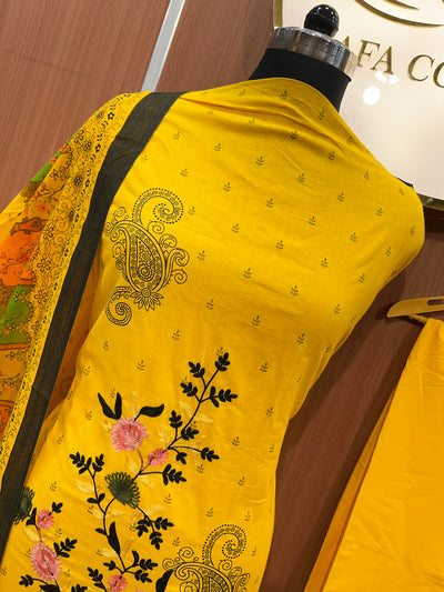 Cotton unstitch suits 2709