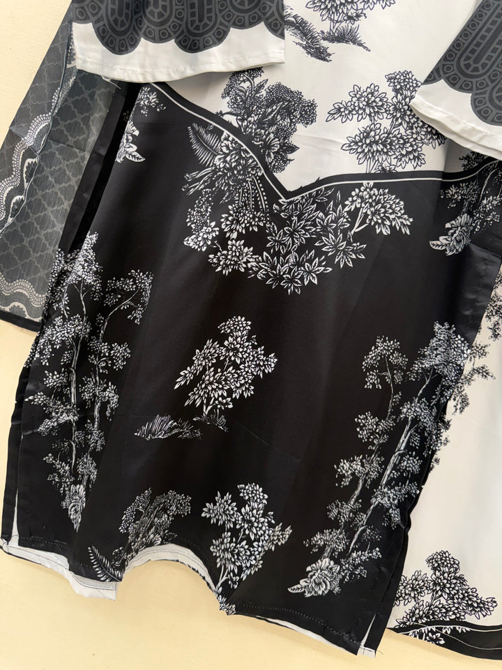 Satin Printed Suits