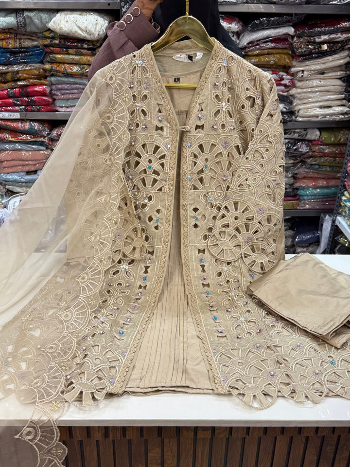 Pakistani cutwork formals 2551