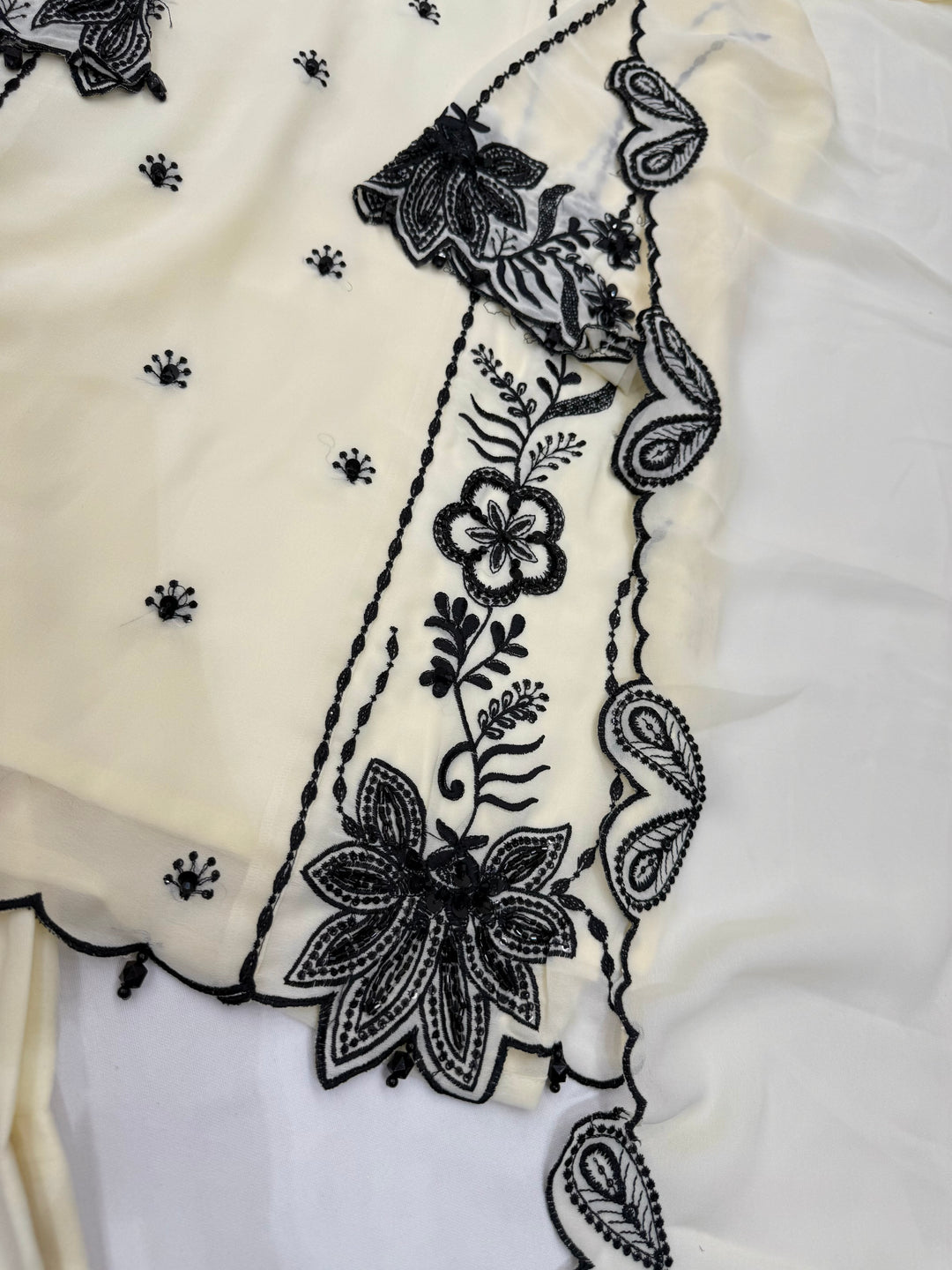 Georgette embroidered suits