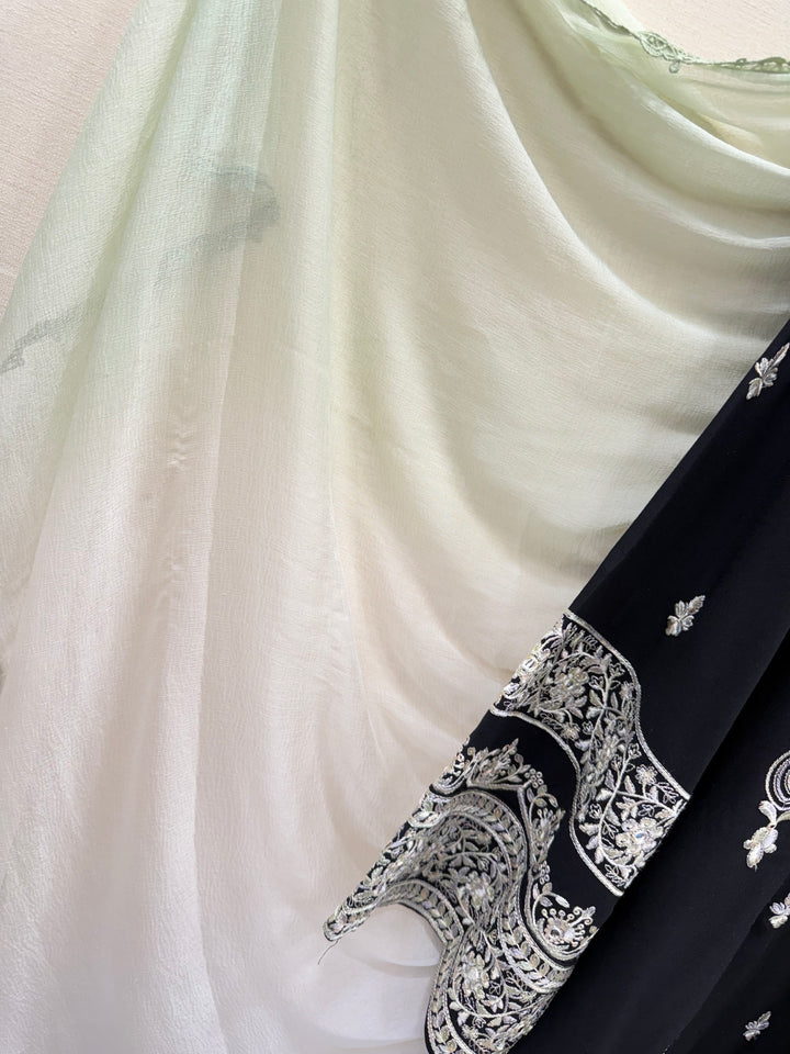 Embroidered Farshi suits 40012