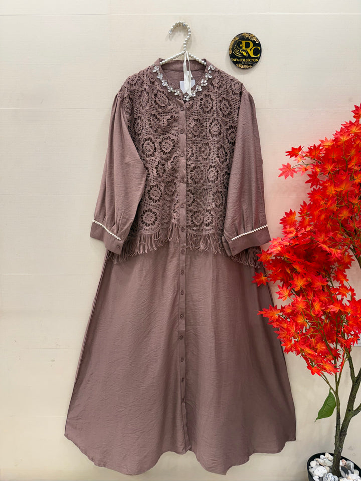 Korean Crochet Gown’s