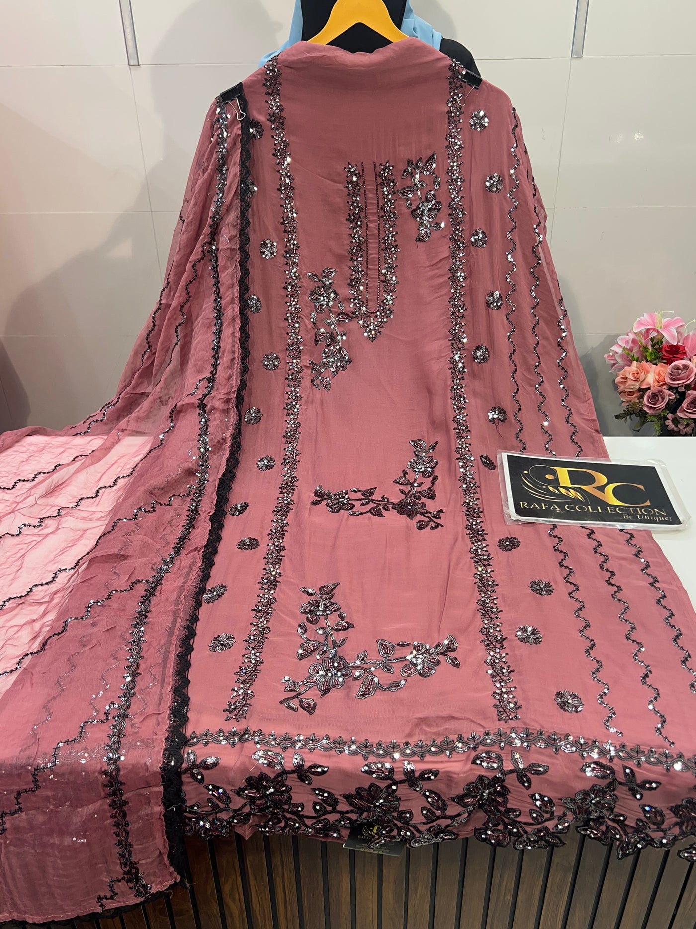 Organza Sequence Suit