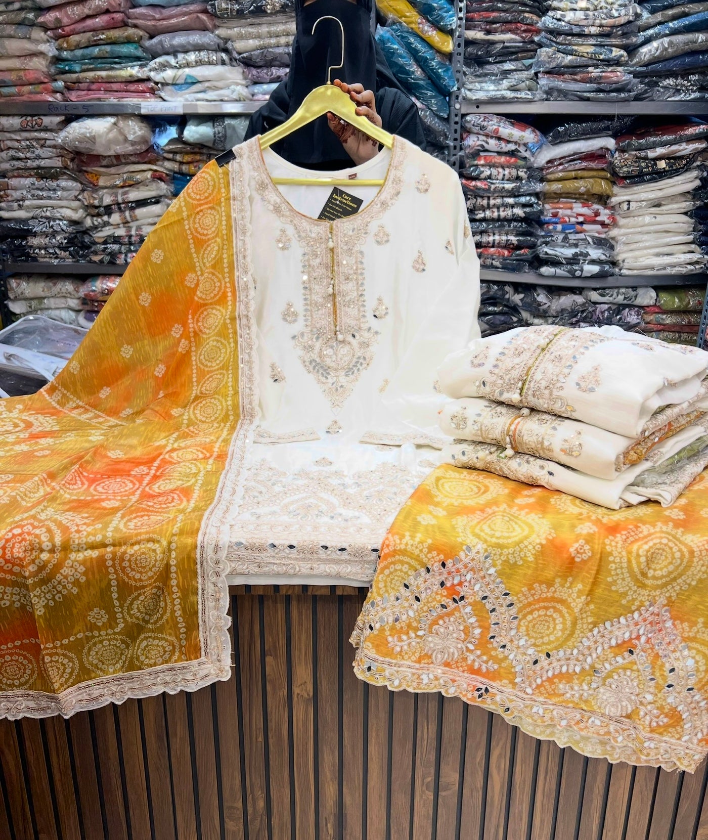 Mirrorwork Special Palazzo Suit 1789