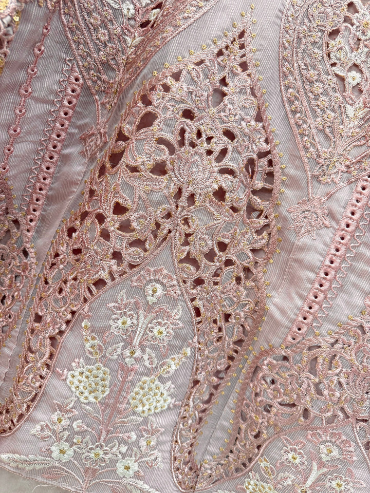 Premium cutwork suit 7014