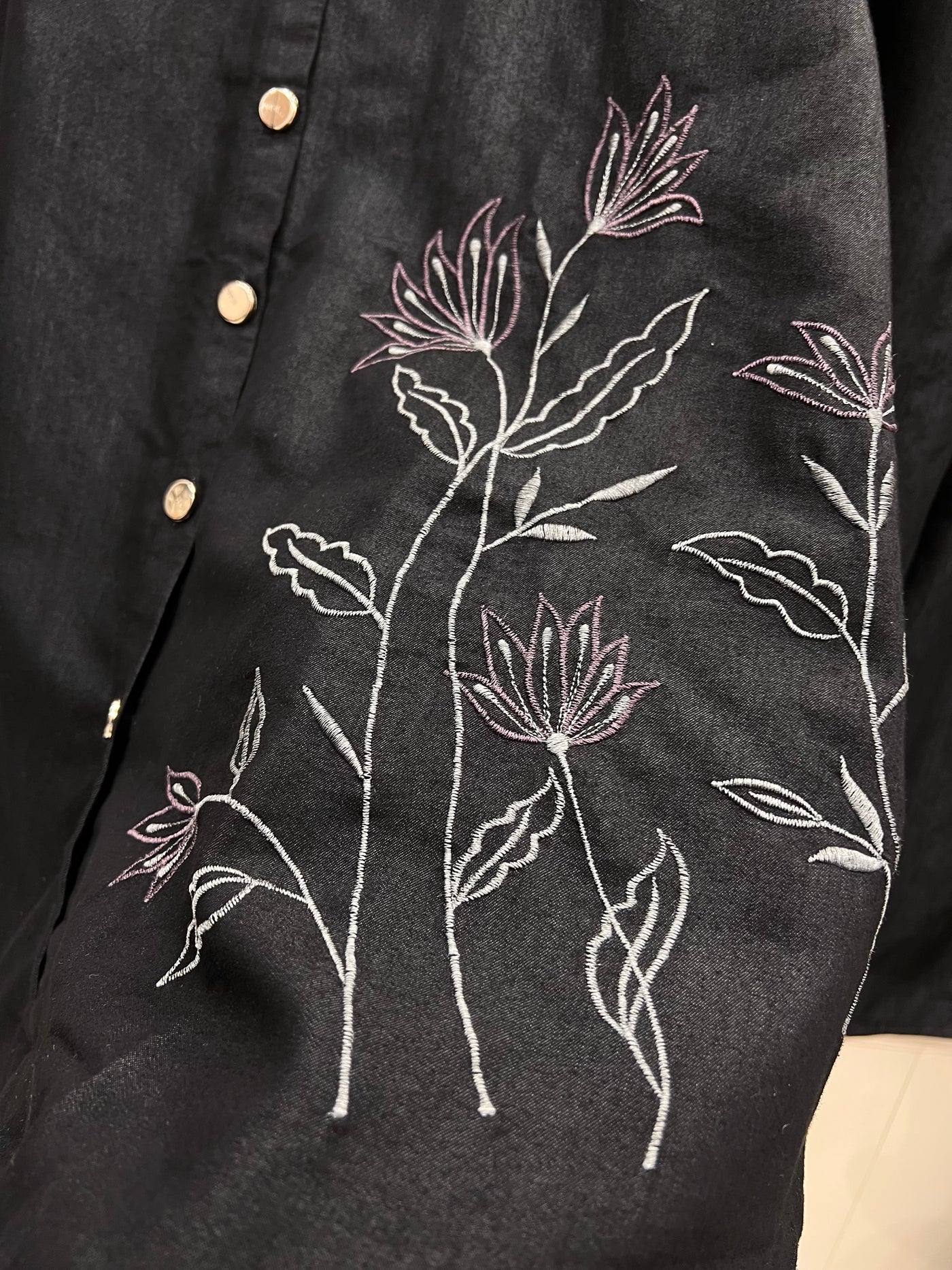 Denim Embroided Co-Ord Sets 2774