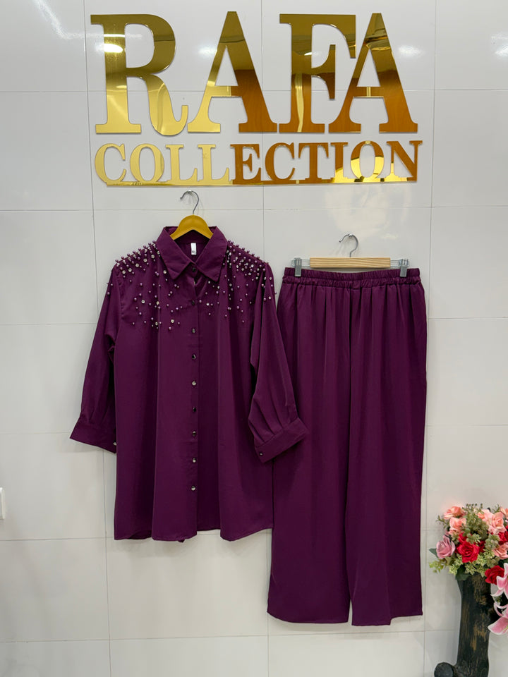 Imported pearl co-ord sets 2845