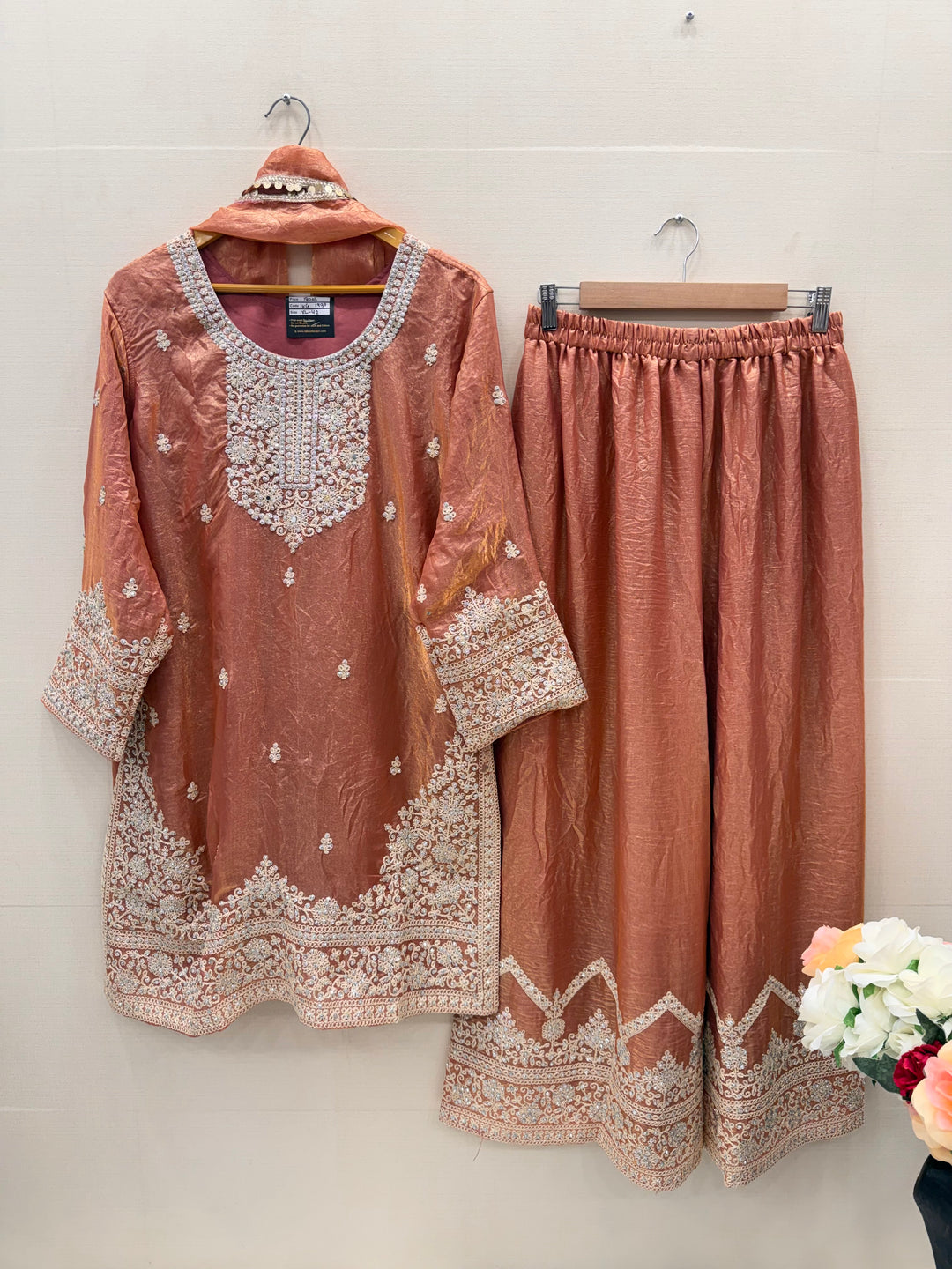 Party wear plazzo suits