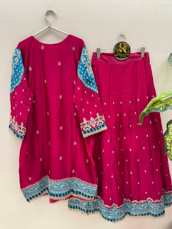 Pakistani Heavy sharara suits