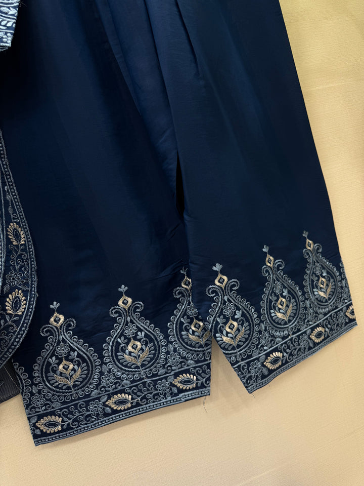 Embroided farshi suits