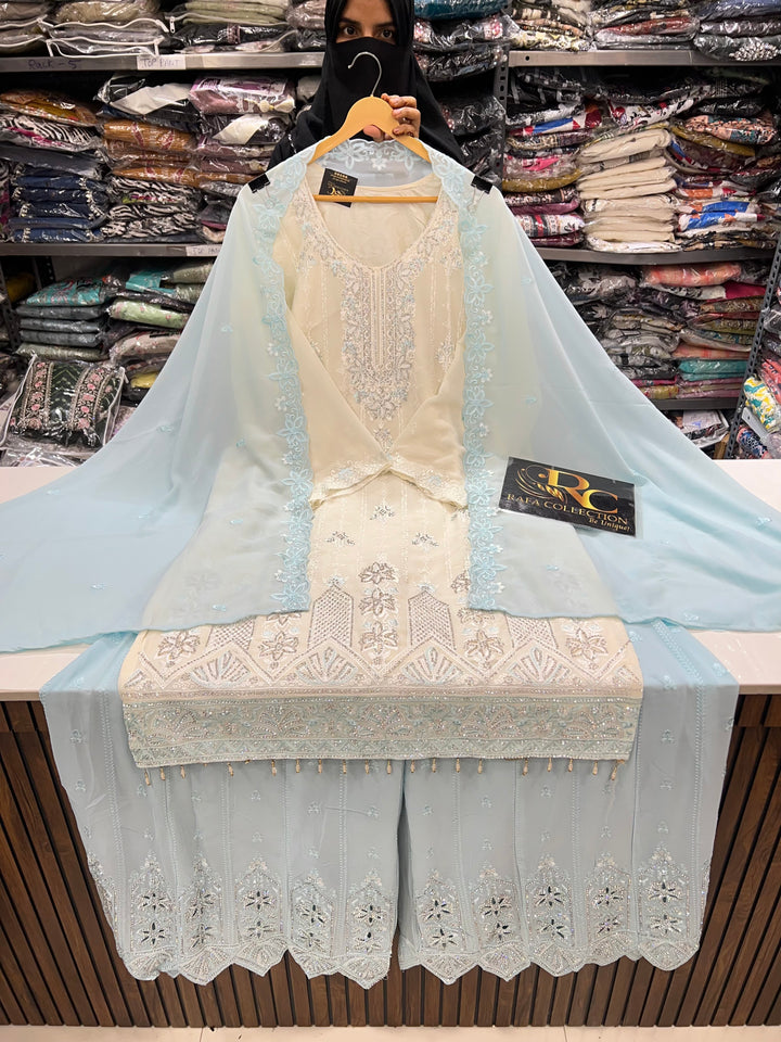 Pakistani party wear suits 2757