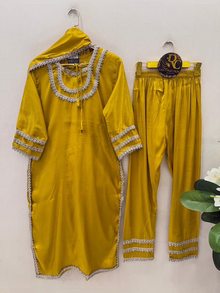 Shimmer viral lace suits