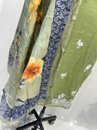 Embroidered Formals Suit 6005