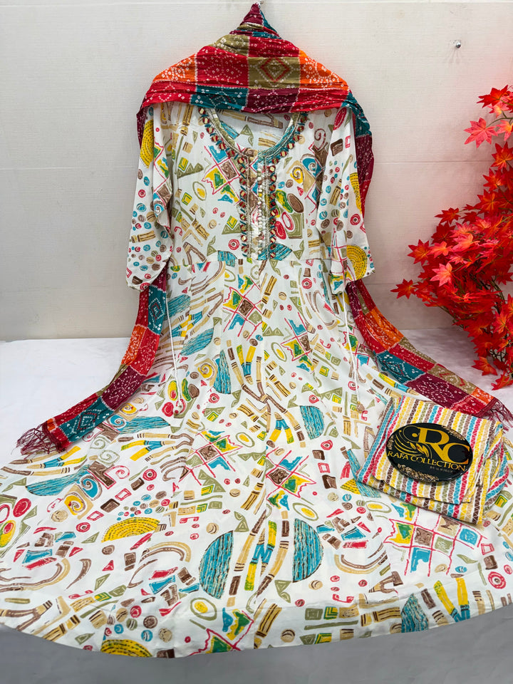 Pakistani A-Line Suits