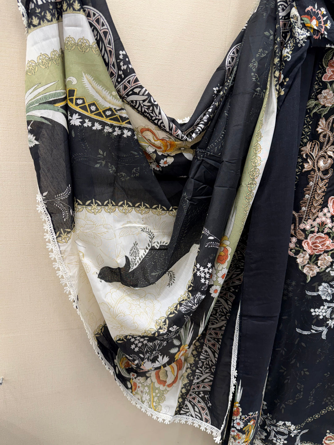 Pakistani patch work suit