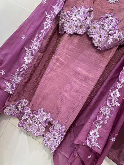 Karachi handwork Suit 1510