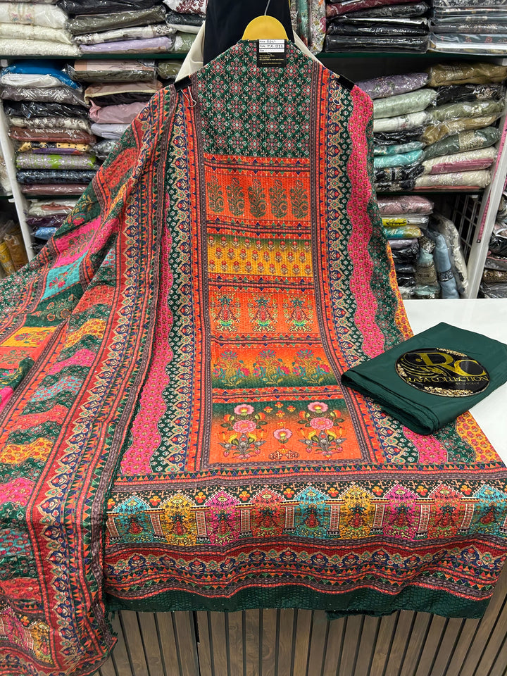 MULTI COLOUR UNSTICH SUIT
