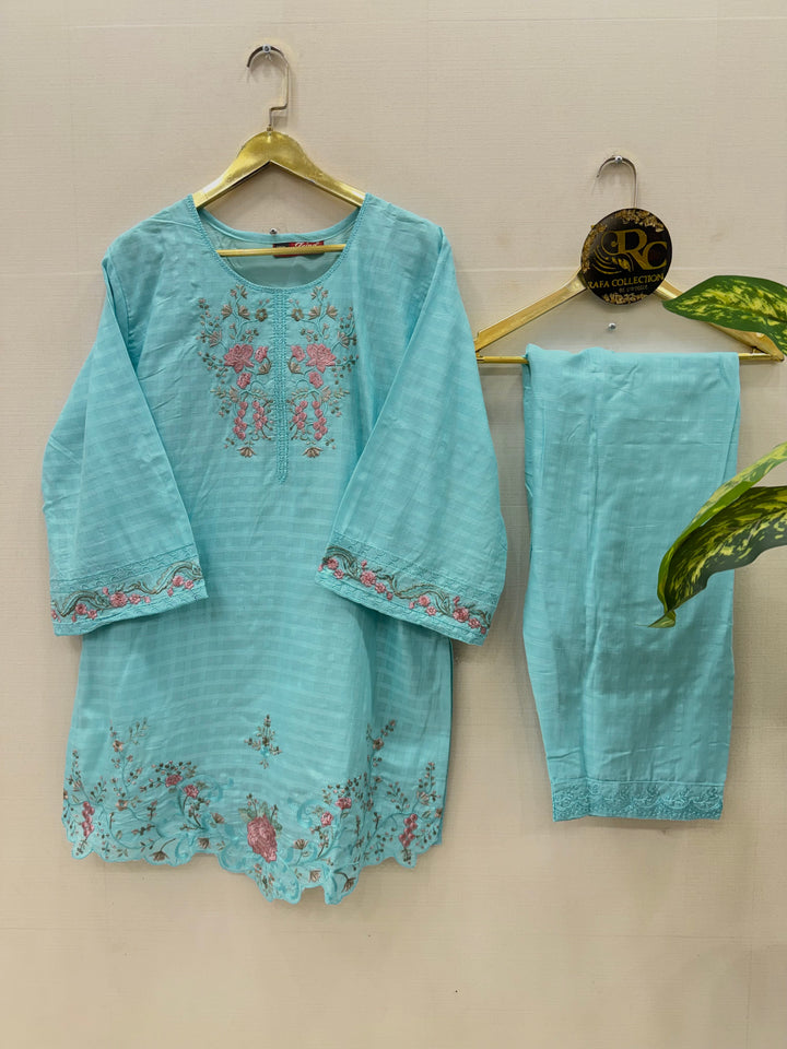 Embroided co-ord sets