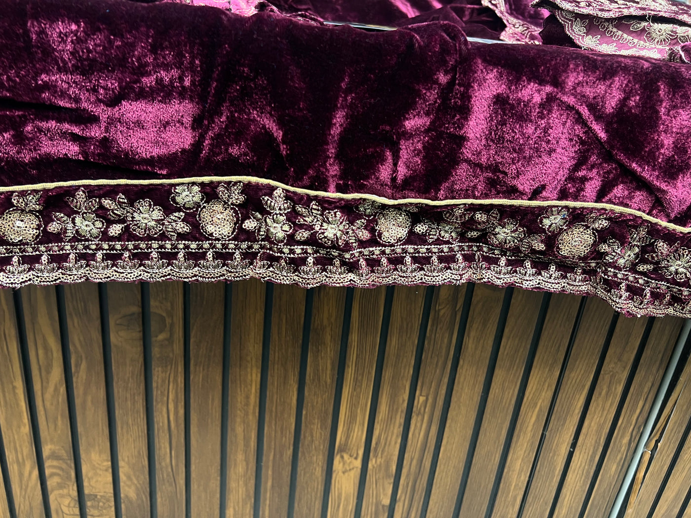 Velvet unstitch suits 2801