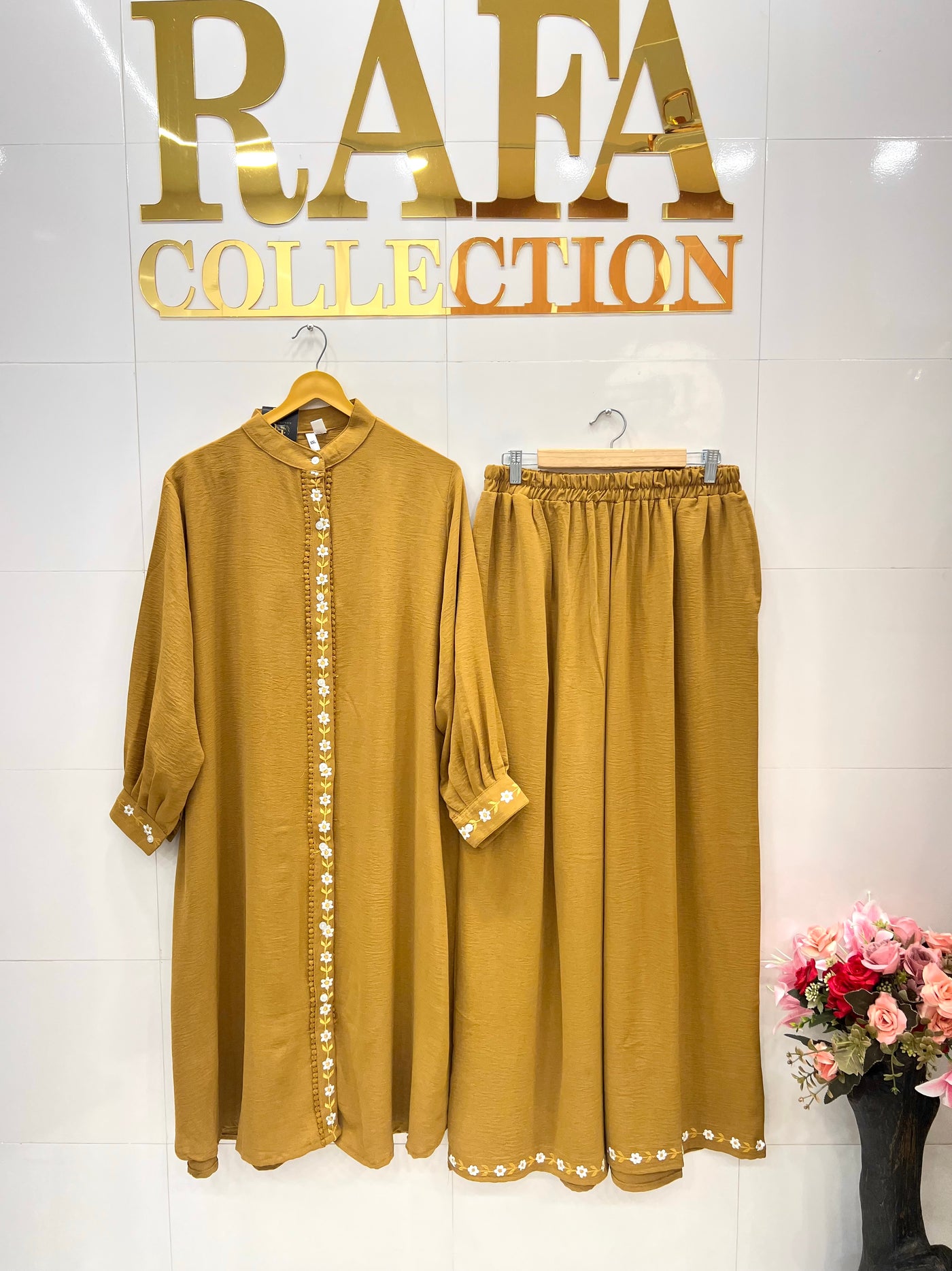 imported crinkle Co-ord sets 2733