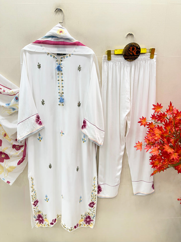 Embroidered Long Suits
