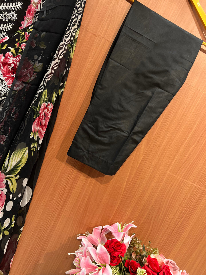 Cotton Embroidered suits 2637