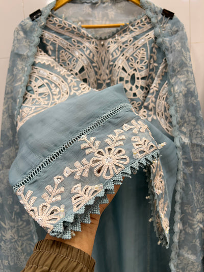 Premium cutwork suit 2668