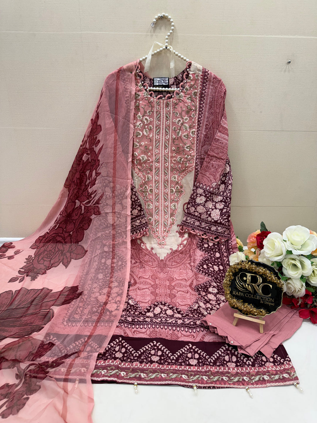 Pakistani patch work suit