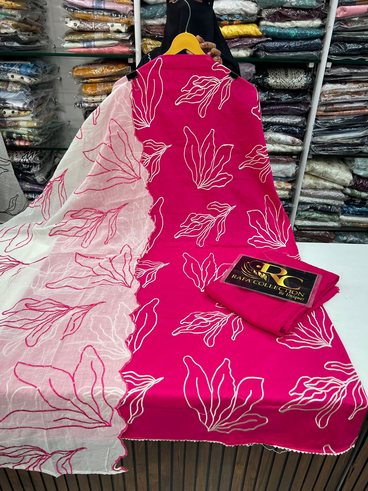 Cotton handcrafted Unstitched Suits 2679