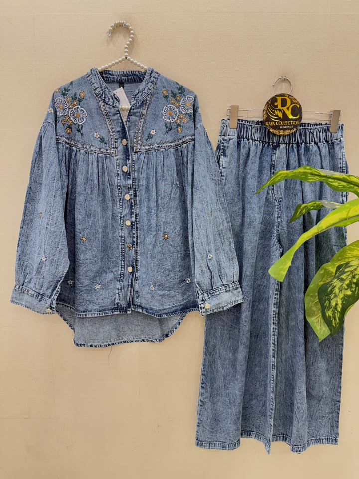 Denim co-ord sets
