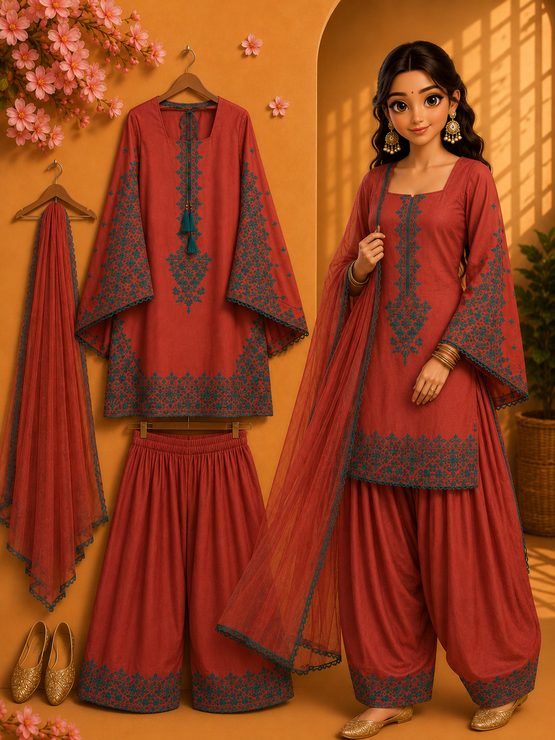 Farshi Salwar suits