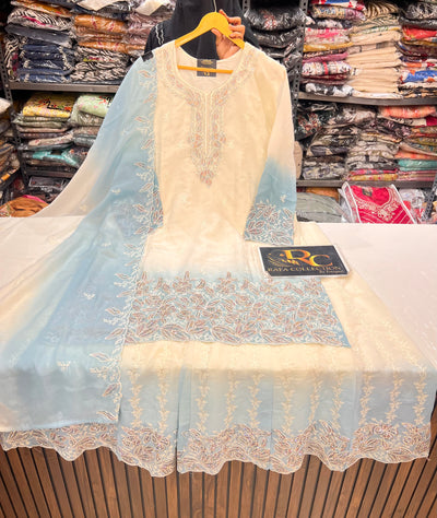 Pakistani party wear suits 17392